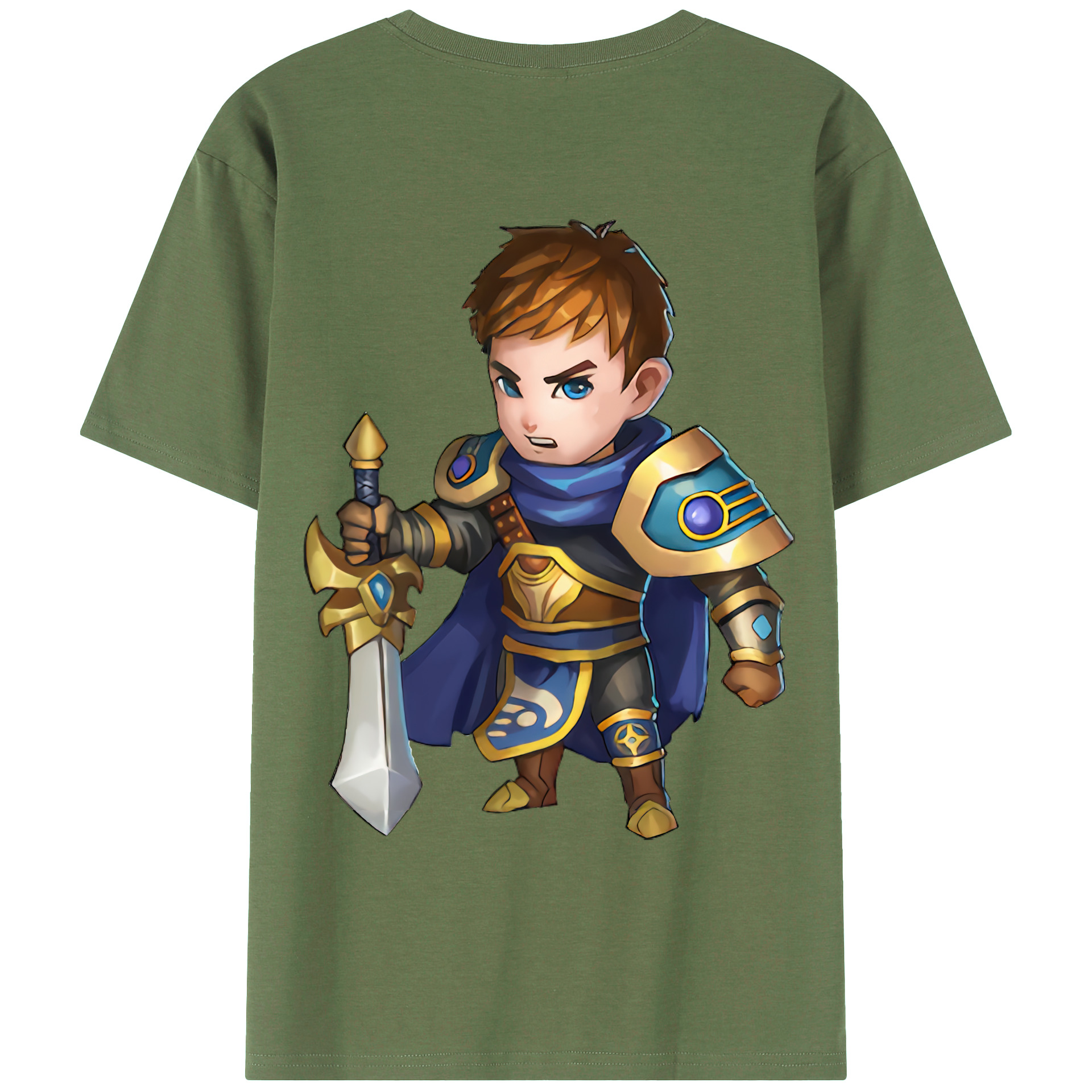 （画像用） リーグ・オブ・レジェンド League of Legends LOL 綿100％ メンズ半袖Tシャツ（バックプリント） 通気性
